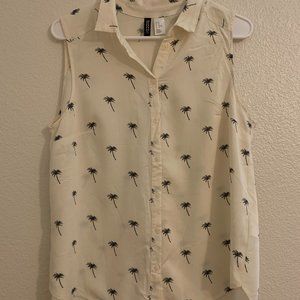 Forever 21 Collared Tank